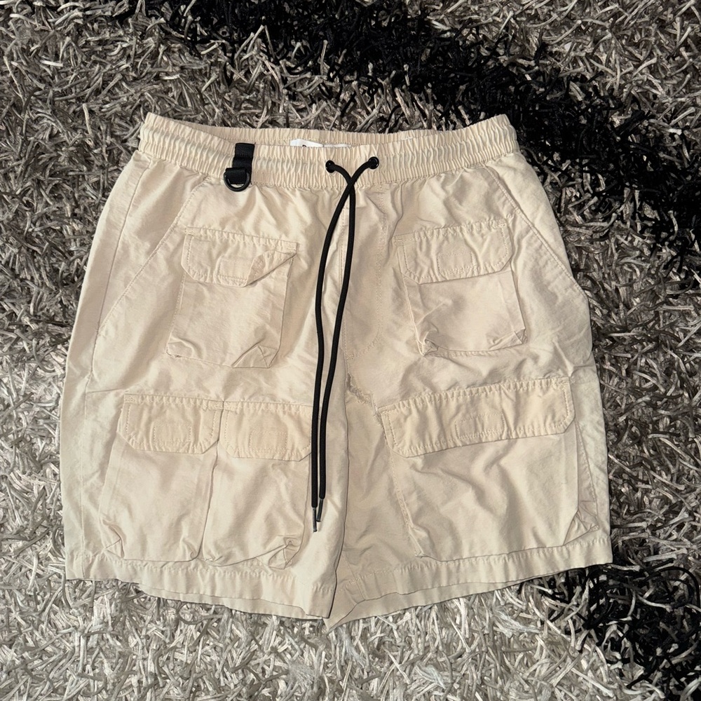 Men's Pacsun Beige Cargo Shorts